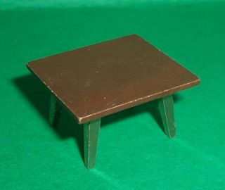 Vintage Dolls House Triang Spot - On Tv Table 16th Lundby Scale