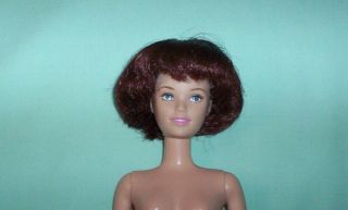 Barbie Skipper Doll As Velma From Scooby Doo Auburn Red Hair Freckles Nude