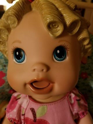 2009 Hasbro Baby Alive That Talks " All Gone "