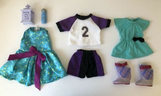 18 Inch Doll Grab Bag Blue And Purple / Fits American Girl And 18 Inch Doll