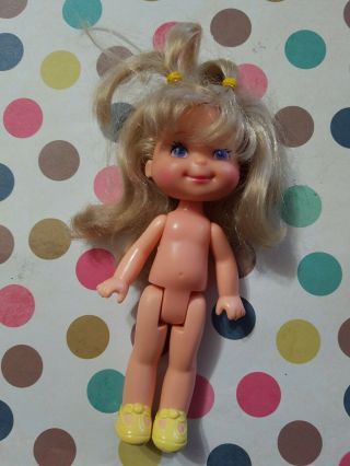 Cherry Merry Muffin Doll Banancy Nude Only 6 " Mattel 1988 Vintage Blonde