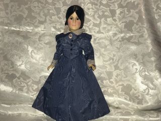 Vintage Effanbee Character Doll Susan B Anthony Dress Dated On Back 1980