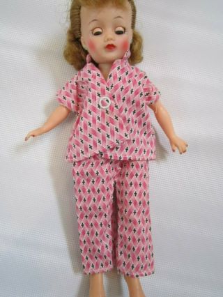 Vintage Pajama Set For Little Miss Revlon And Similar Size Dolls