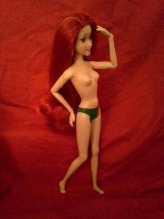Disney Store Princess Ariel Doll W/ Articulated Arms & Jointed Legs (see Photos)