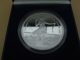Swiss Modern Shooting Festival 2008 50 Francs Silver Coin Capsule Case