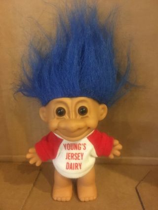 Troll Doll With A Young Jersey Dairy Shirt 5”
