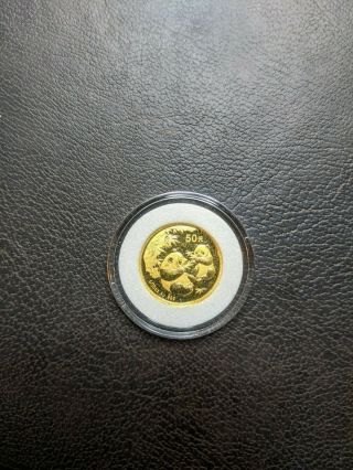 2006 1/10 Oz Gold Panda 50 Yuan China Chinese Coin