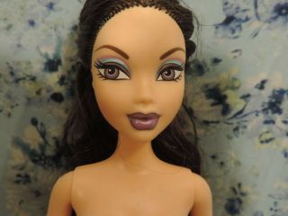 Barbie My Scene Shopping Spree Nolee Doll Raven Black Hair Purple Eyes And Lips