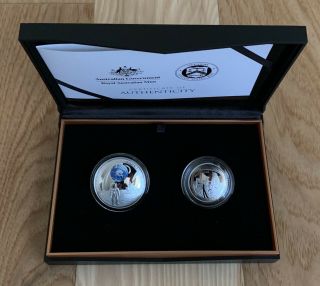 2019 Apollo 11 Moon Landing 50th Anniversary 2 Coin Proof Us Mint/ram Set