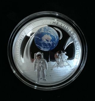 2019 Apollo 11 Moon Landing 50th Anniversary 2 Coin Proof US Mint/RAM Set 3
