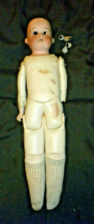 Heubach Koppelsdorf Bisque Doll 12 " Kid Body 275 Germany