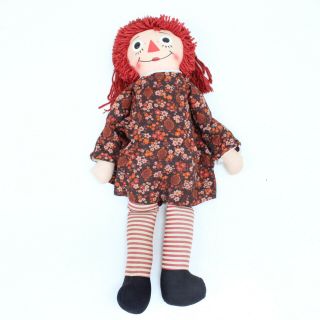 78cm Soft Cloth Raggedy Ann ” I Love You” Doll 416