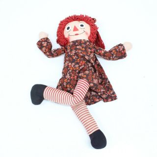78cm Soft Cloth Raggedy Ann ” I Love You” Doll 416 3