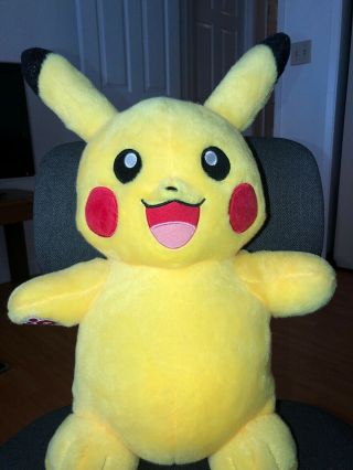 Build - A - Bear Pokemon Pikachu 18” Plush/says I Love You 2