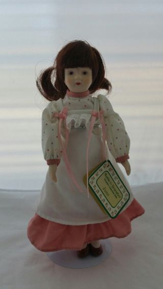Russ Berrie June Months To Remember Porcelain Collectible Doll