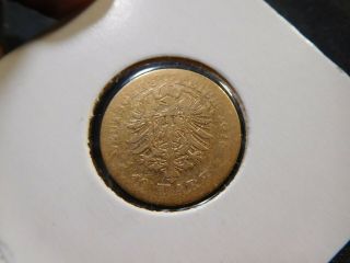 I30 German State Bavaria 1878 - D GOLD 10 Marks 0.  1152 Oz.  AGW 2