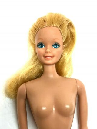 Nude Ooak 1980s " My First " Barbie Doll Mattel Repair,  Blonde,  Hard Legs