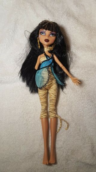 Monster High Cleo De Nile First Wave With Outfit Parts Or Ooak