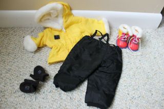 American Girl Tubing Set With Snow Suit,  Jacket,  Mittens,  Boots & Snow Tube