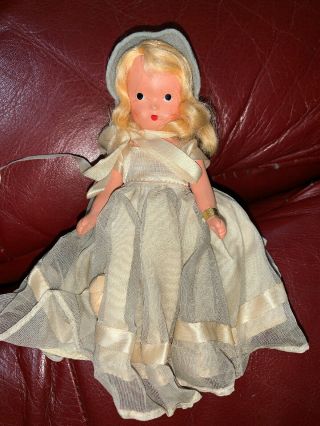 Vintage Nancy Ann Storybook Doll 5 1/2”