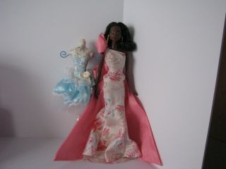 Mattel Barbie Holiday Model Muse In Avon Dress