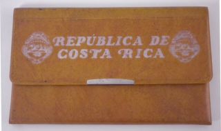 1970 Republica De Costa Rica Silver Proof Coin Set Of 5 Coins - -