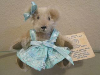 American Teddy Bear Artists Guild Mohair Bear 1991 Pocket Bears 68/400