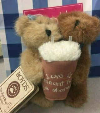 Boyds Bears Couples Cute With Tag