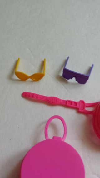 Barbie doll accessories including shoes purse sunglasses bike helmet and more 2