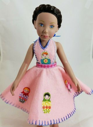 Handmade Dress Only For The Denis Bastien Leeann Or Other 12 " Dolls
