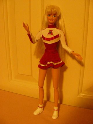 Alabama Cheerleader Barbie - Blonde,  Athletic Build (no Pom - Poms)