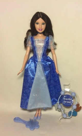 2007 Retired Mattel Barbie Island Princess Blue Maiden Doll