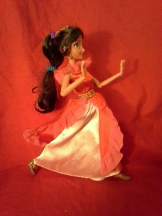 12 " Disney Elena Of Avalor Doll (articulated Arms / Jointed Knees) & Dressed