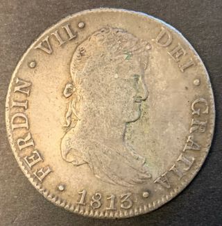 Mexico 8 Reales 1813 Coin