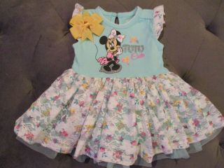 Disney Outfit For Reborn Baby Girl Size 3/6 Months Ex.  Con.