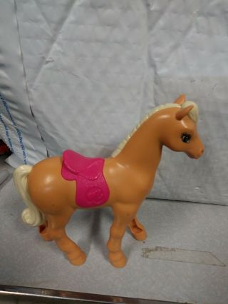Mattel Barbie Horse Pony White Brown Skipper Stacie Doll Size 5 "