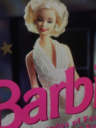Barbie: " Four Decades Of Fashion,  Fantasy,  And Fun " Hardcover W/dj By Marco Tosa