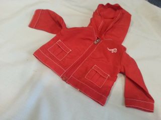 American Girl DOLL Chrissa ' s Warm - Up Set HOODED JACKET DISPLAYED ONLY 3