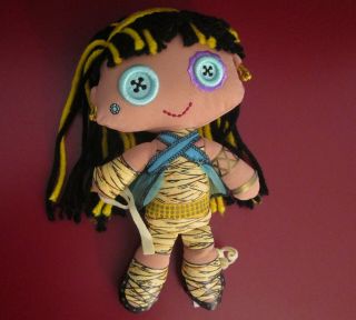 Last Chance: Monster High 8” Cleo De Nile Plush Mummy Rag Doll