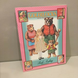 Goldilocks And The Three Bears Paper Dolls Peck Aubry 1997 Uncut