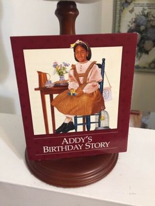 Euc American Girl Addy Birthday Story Pamphlet Only Pleasant Company Year 2000
