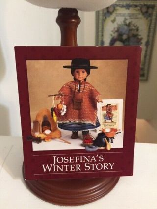 Euc American Girl Josefina Winter Story Pamphlet Only Pleasant Co 1998 Htf