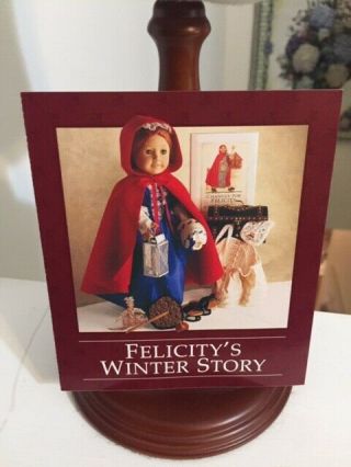 Euc American Girl Felicity Winter Story Pamphlet Pleasant Co 1999 Htf