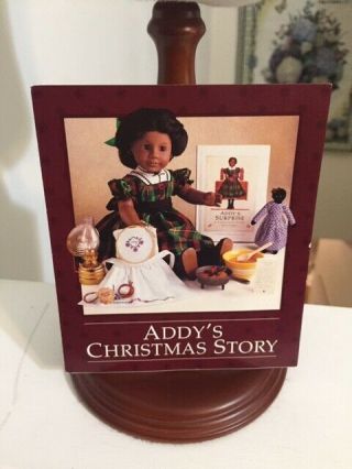 Euc American Girl Addy Christmas Story Pamphlet Only Pleasant Company Year 1993