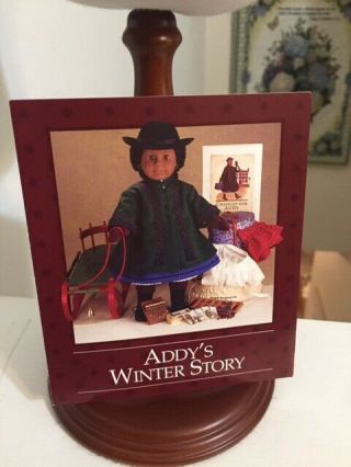 Euc American Girl Addy Winter Story Pamphlet Only Pleasant Company Year 1994