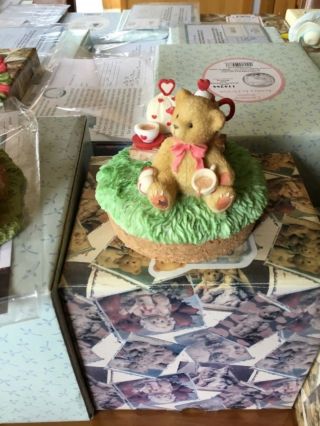 Cherished Teddies - Candle Topper