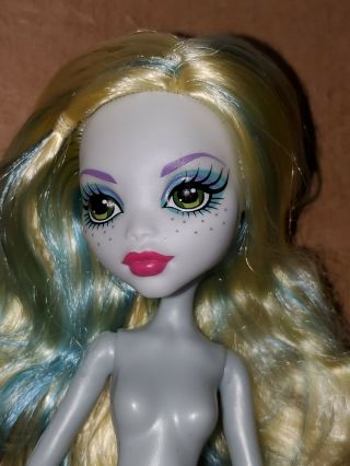 Monster High Dance Class Lagoona Blue Doll Nude For Ooak Or Play