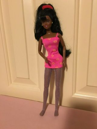 Aa Barbie - Christie; Athletic Build; Flat Feet; Stockings; Hair Piece