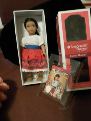 American Girl Beforever Mini Doll & Book Josefina Montoya 2015