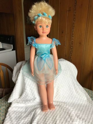 28” Uneeda Ballerina Doll Hard Plastic